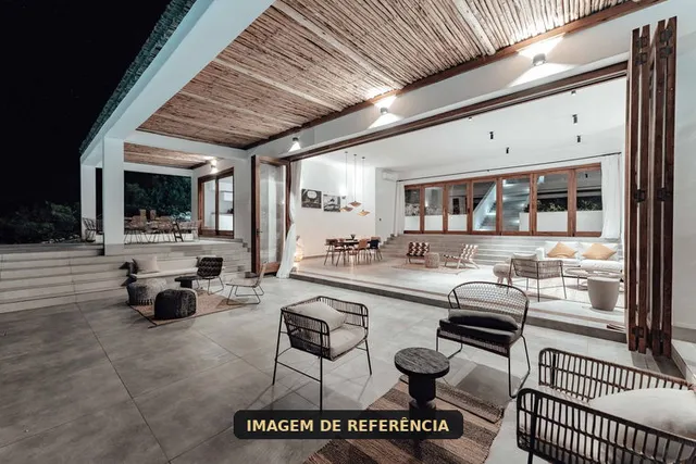 Espaço gourmet e salões de festa — imagem de referência