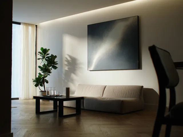 Sala com varanda integrada